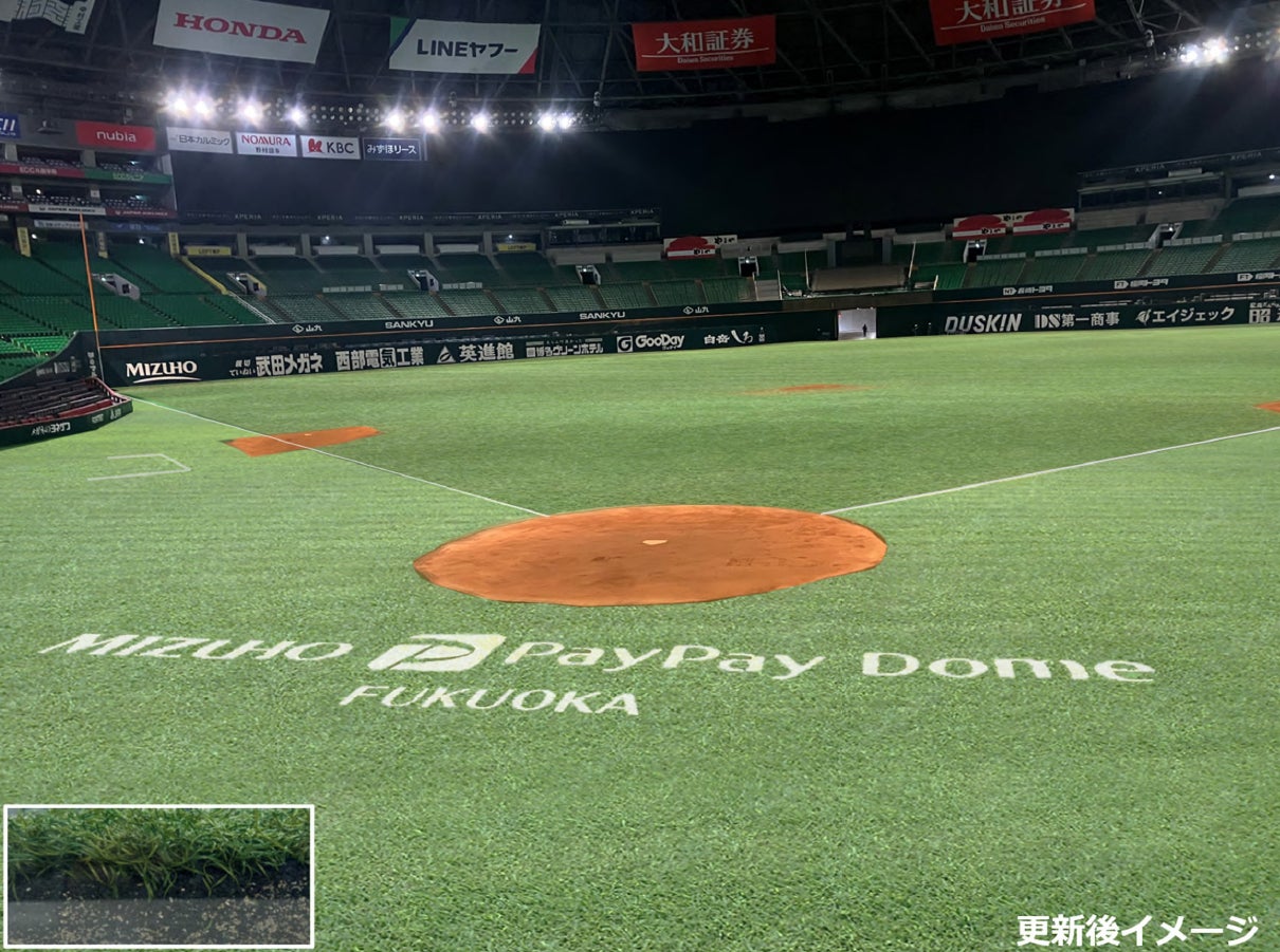 ミズノ野球専用人工芝「MS CRAFT BASEBALL TURF」