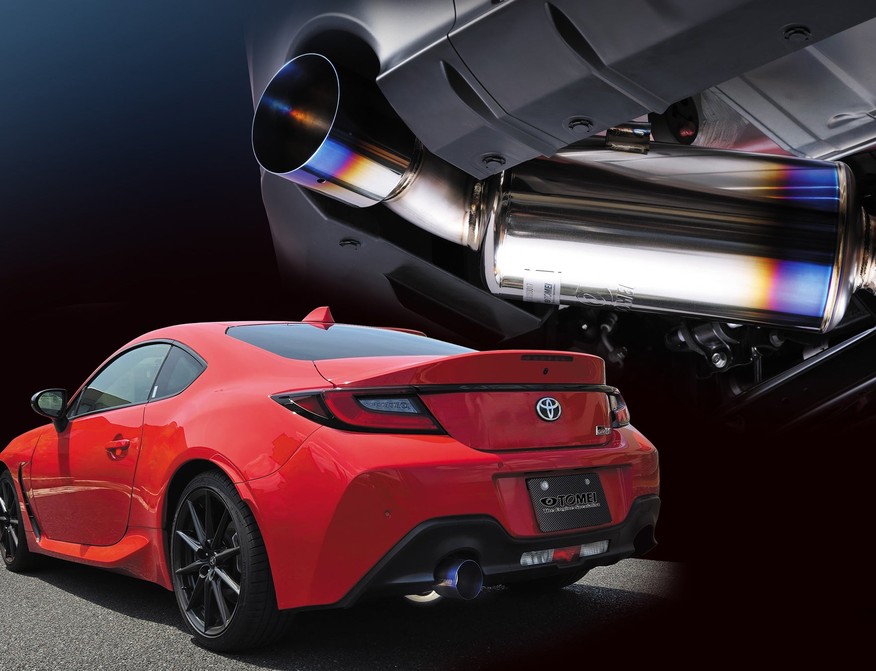 【東名パワード】 走りも美しさも手に入れる。GR86／BRZ用 Ti SPORTSマフラー購入でバンパーガーニッシュをプレゼント！