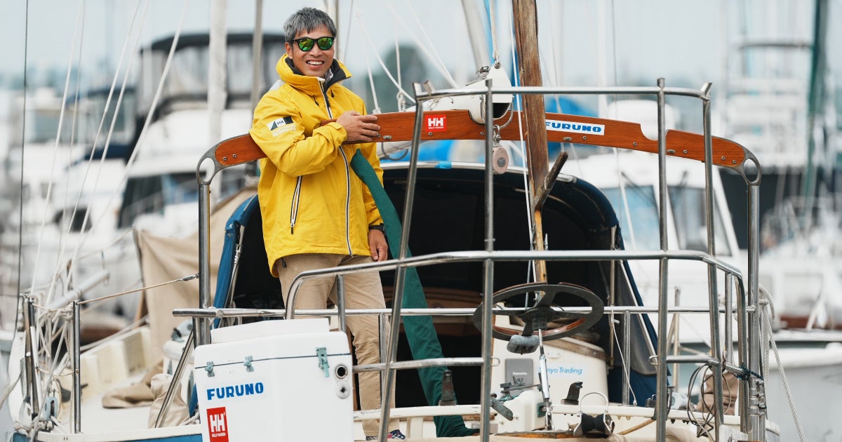 すべての人がスポーツを等しく楽しめる共生社会の実現を目指して　ヘリーハンセンが全盲のセーラー 岩本光弘氏の再挑戦をサポート