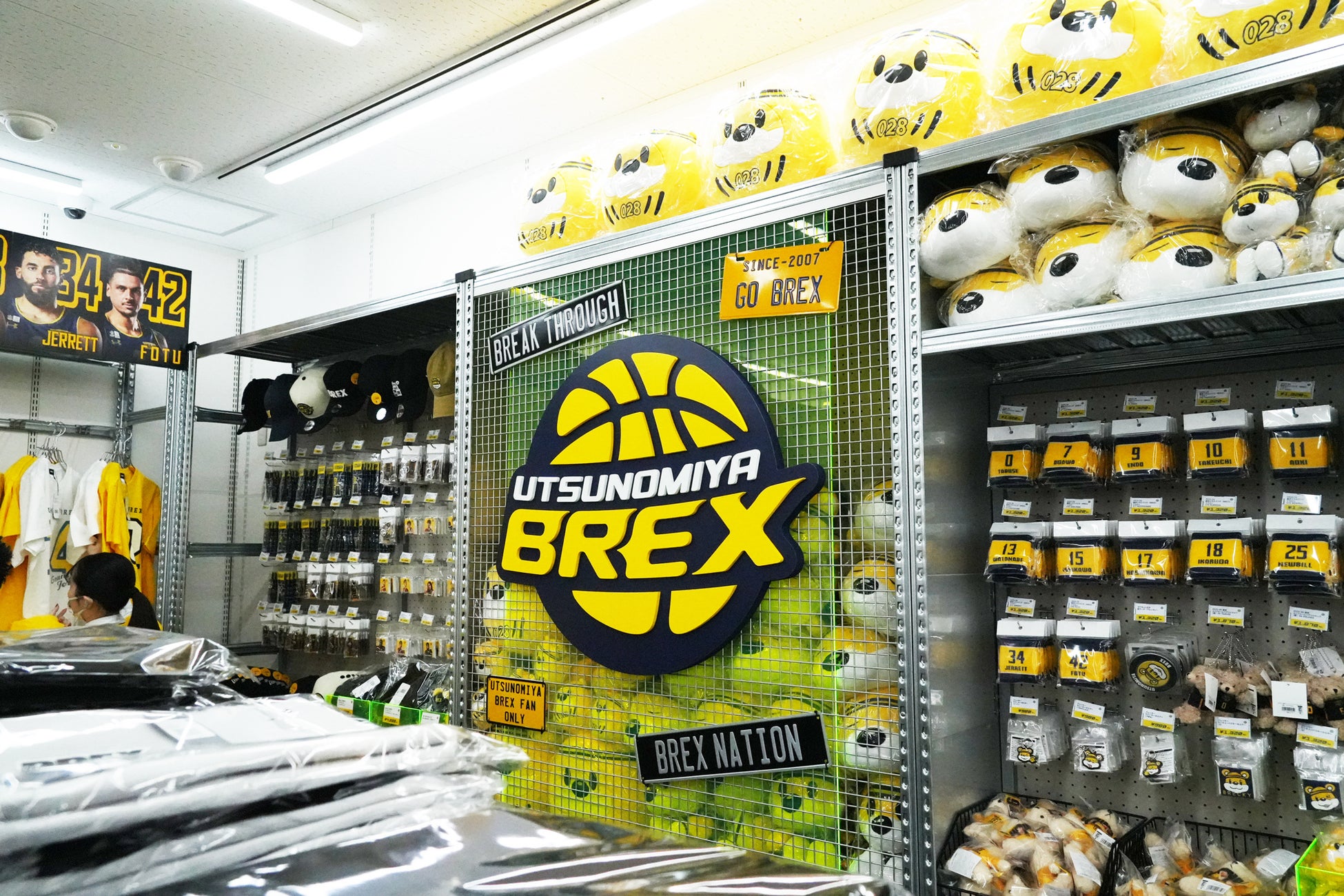 宇都宮ブレックス公式グッズショップ「BREX SHOP」宇都宮テラス コジマ×ビックカメラ店がオープン