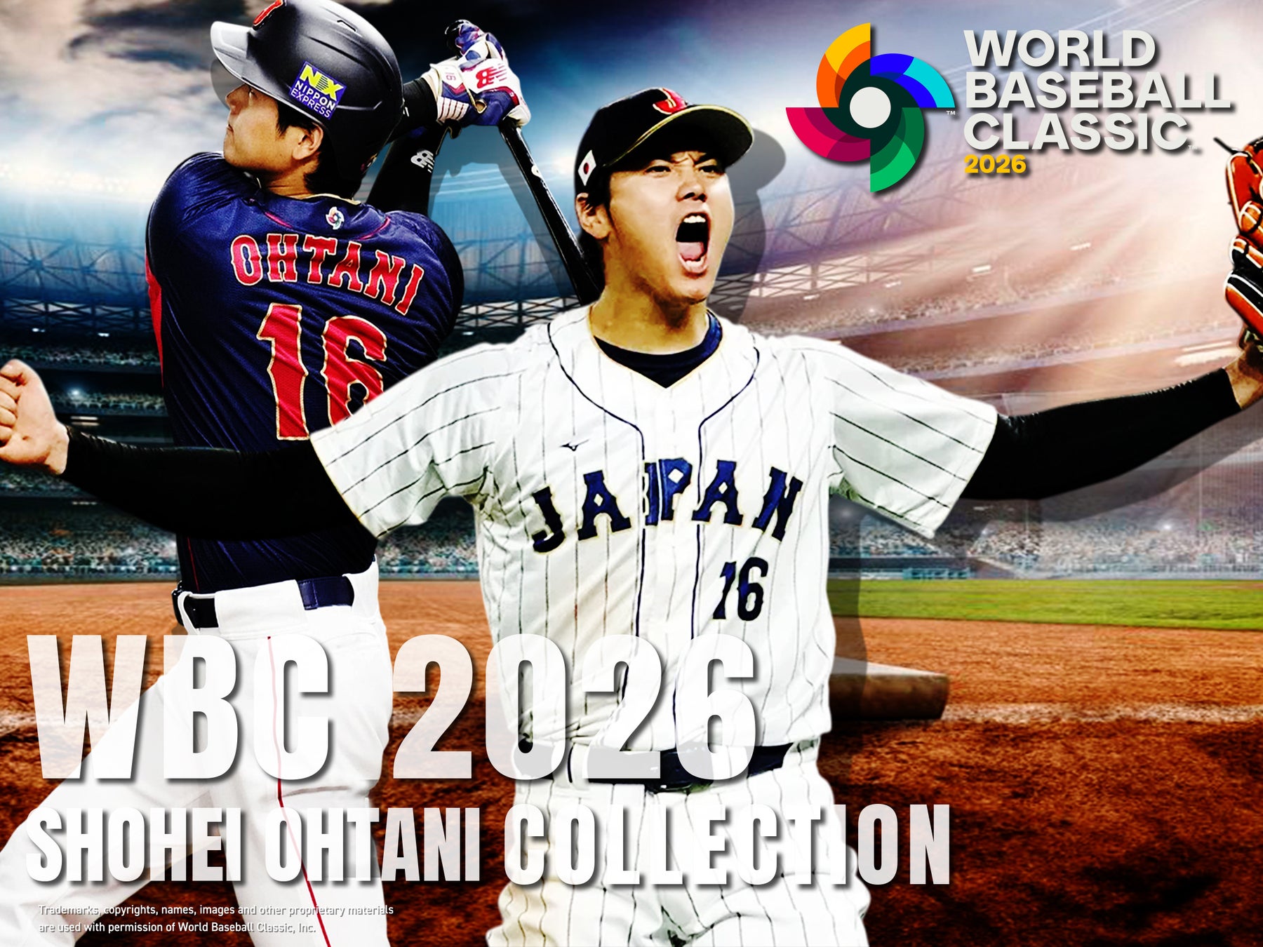 E-COMEGROUPより、WBC 2026公式ライセンス「SHOHEI OHTANI COLLECTION」2月発売決定！
