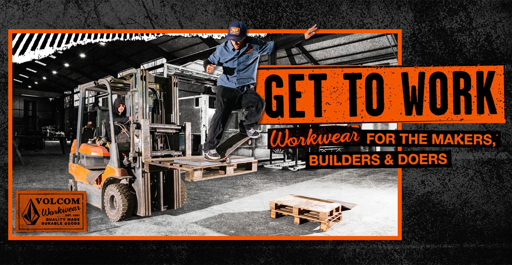 現場から生まれた「VOLCOM WORK WEAR」の新作コレクションリリース！