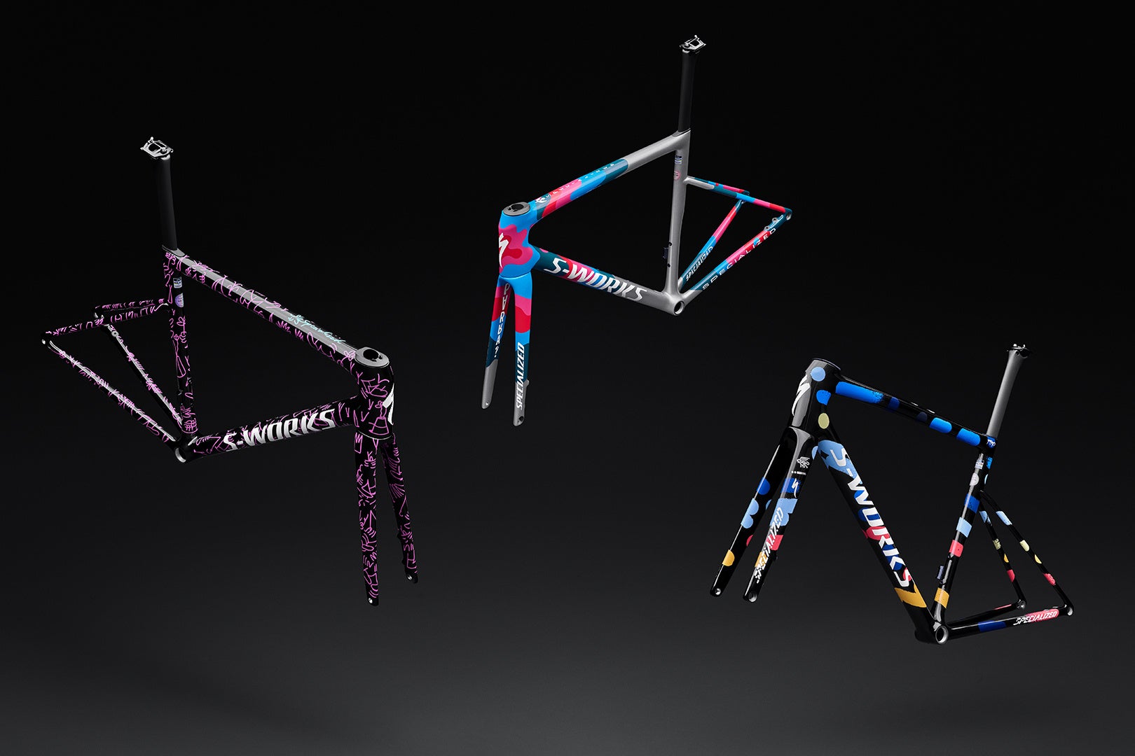 世界的アーティストによるデザイン、S-Works Tarmac SL8 Artist Series登場