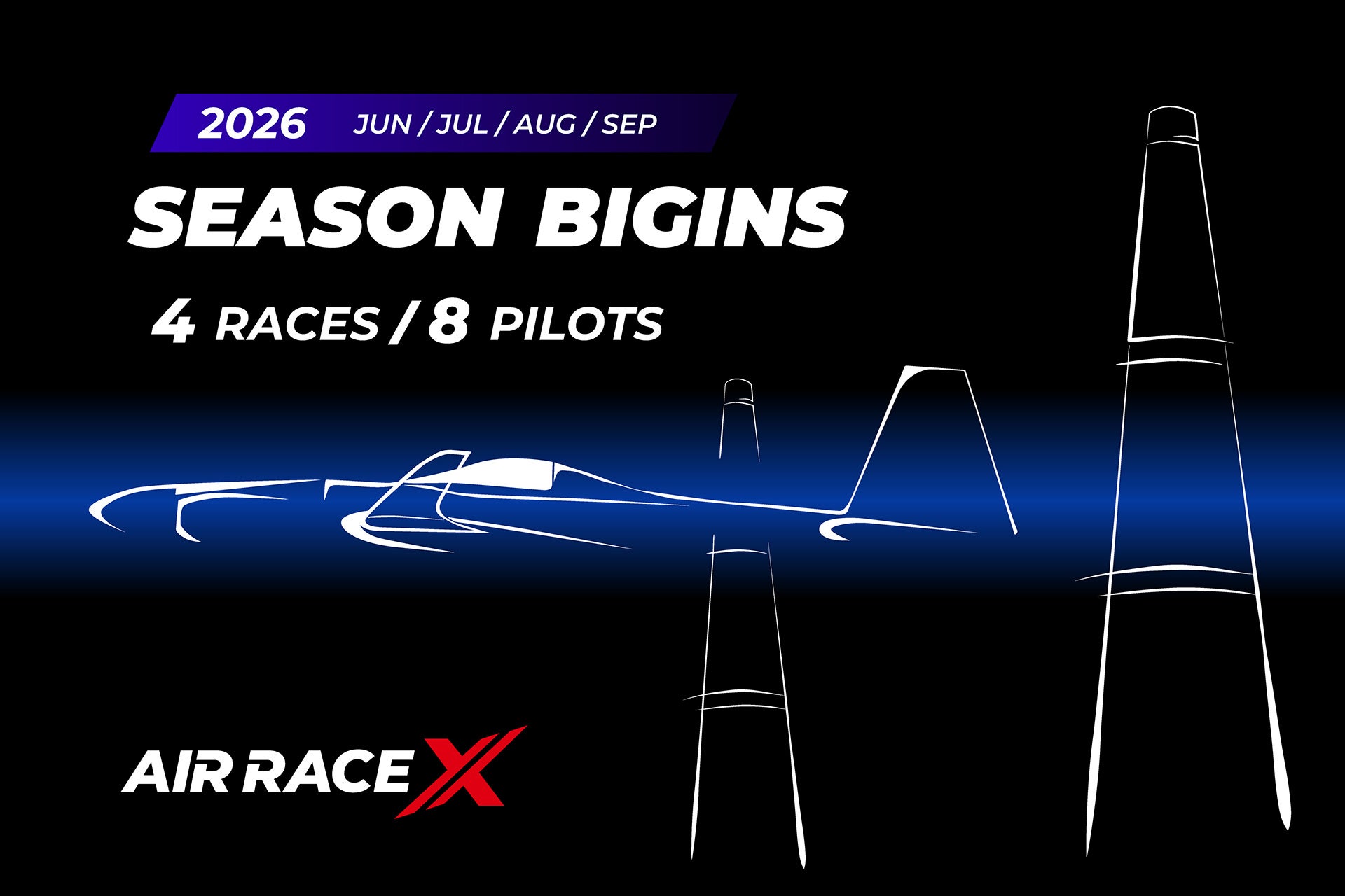 時速400km・12Gの空中戦「AIR RACE X」2026シリーズ開催｜参戦パイロット発表！室屋義秀ら世界の精鋭6名が決定、残り2枠の“新星ルーキー”は誰だ？