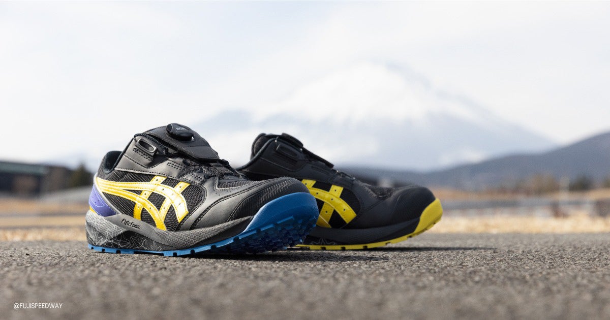 ROOKIE Racingのチームカラーを採用したワーキングシューズ「WINJOB CP229 BOA RR 3」を発売