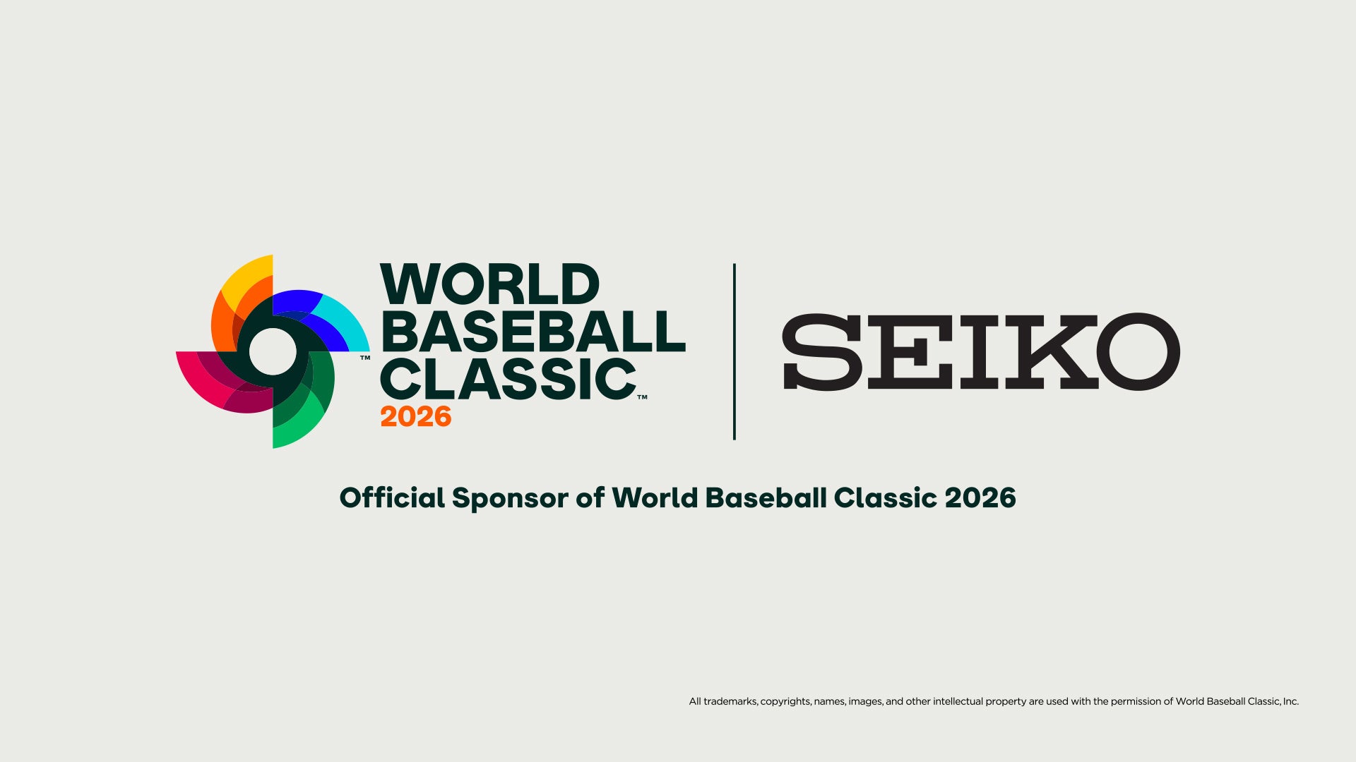 セイコーウオッチ、2026 World Baseball Classic™のオフィシャルグローバルスポンサーに。意気込みを語る大谷翔平選手のインタビュー映像も同日公開