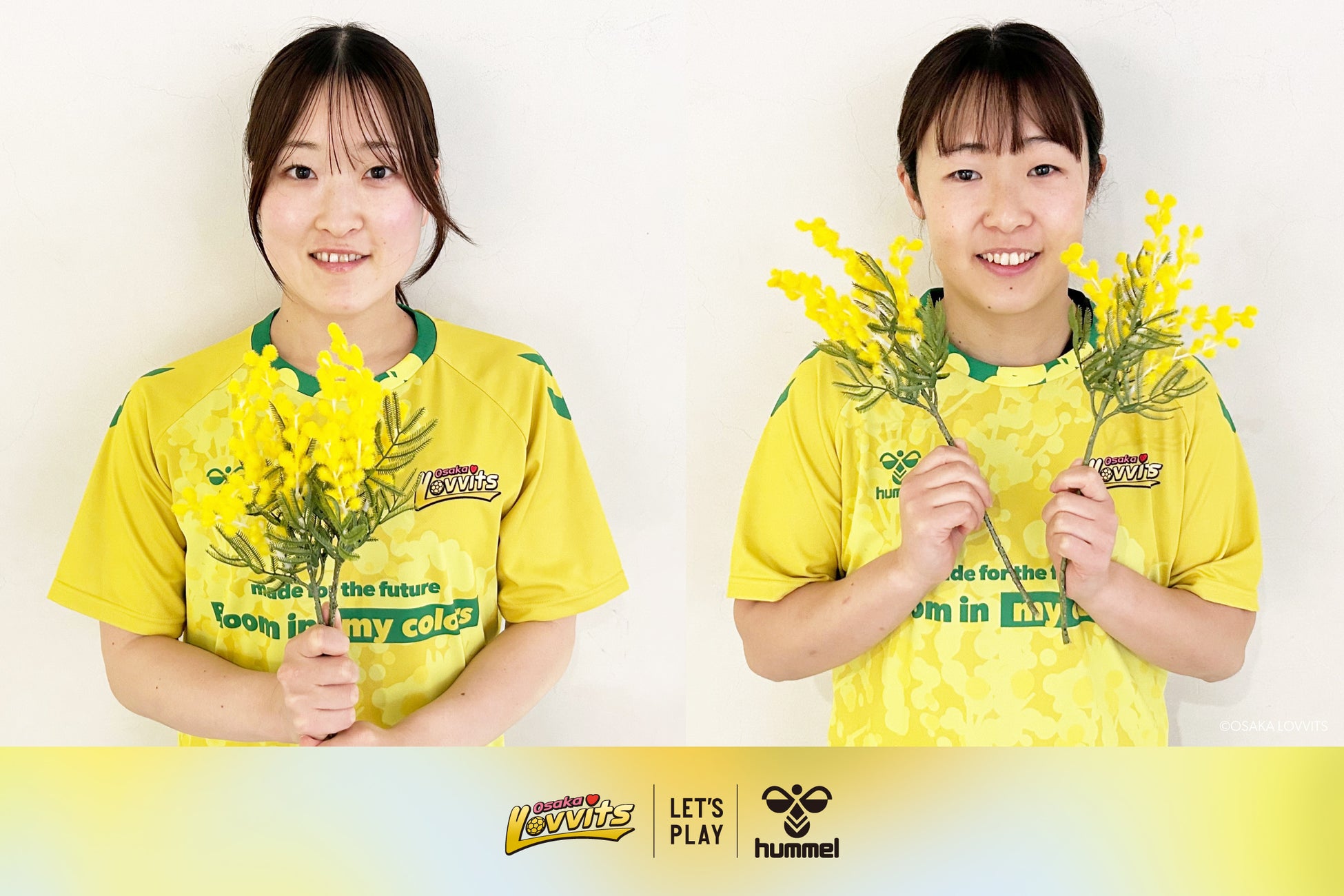 大阪ラヴィッツ、「国際女性デーを祝福するミモザシャツを販売」