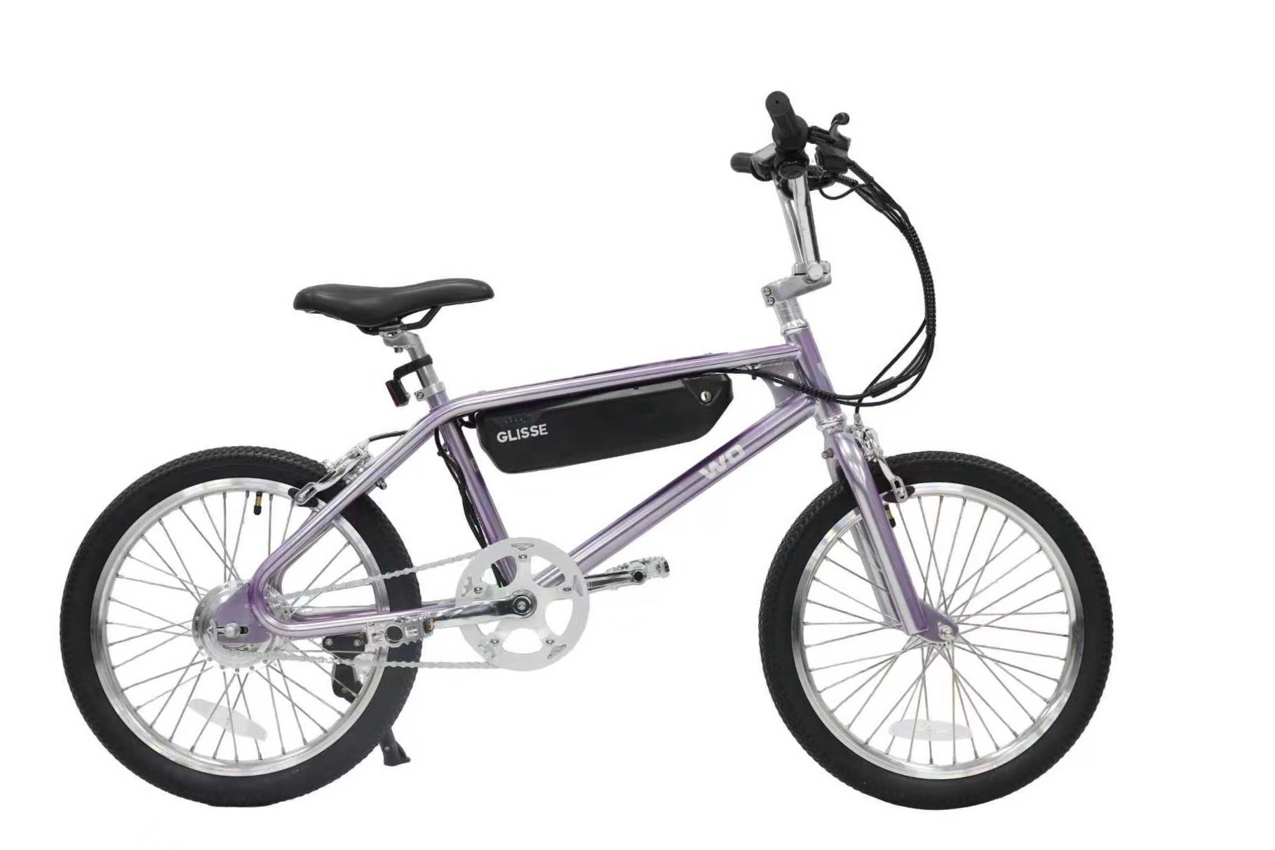 WOが電動BMX「GLISSE」のリミテッドカラーWISTERIAを発表！2026年3月7日より3rdロットと同時に発売します。