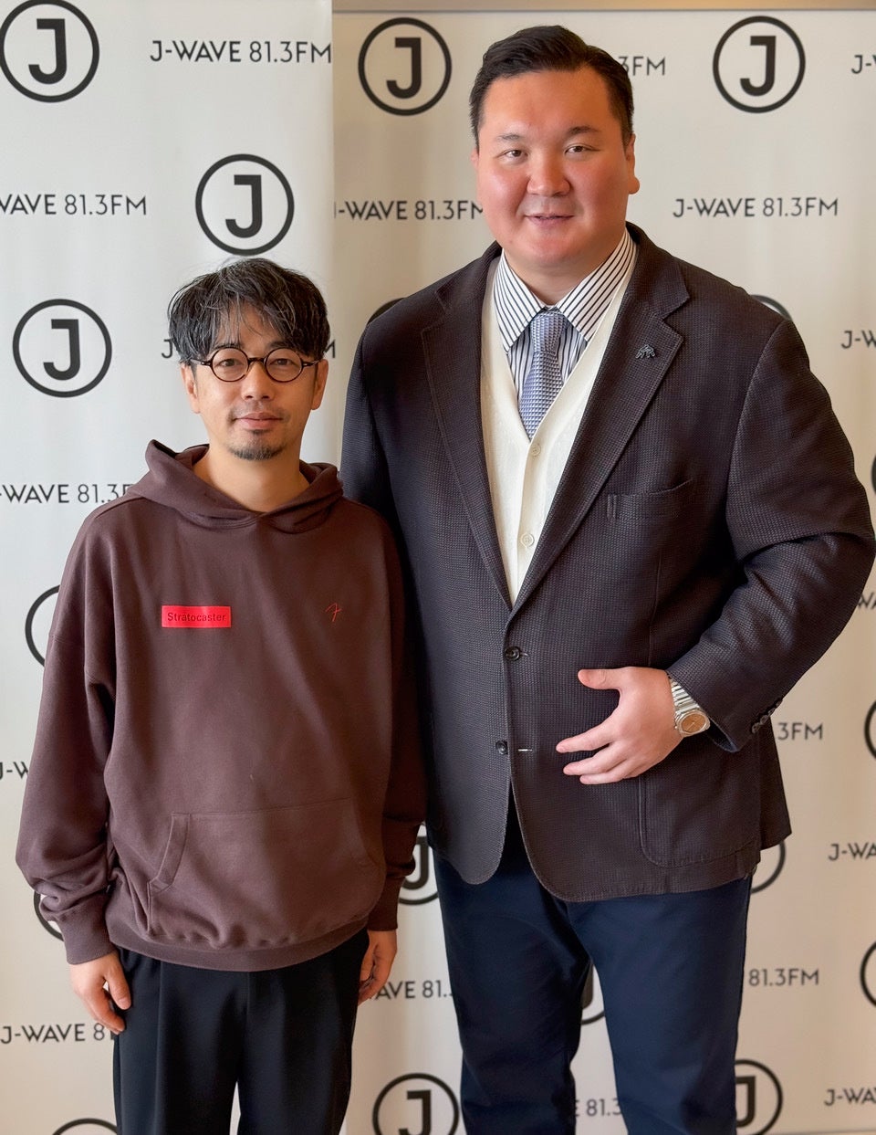 元横綱・白鵬翔がスタジオゲストに登場！　“大ファン”を公言する後藤正文が迫る、「勝負の感覚」と「次の挑戦」。J-WAVEで3/8(日)放送