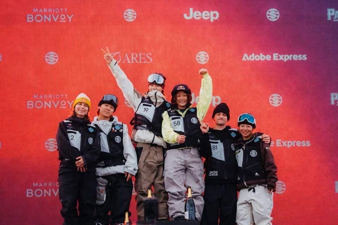 スノーボード学科・山田琉聖選手がThe Snow League第3戦で初優勝！