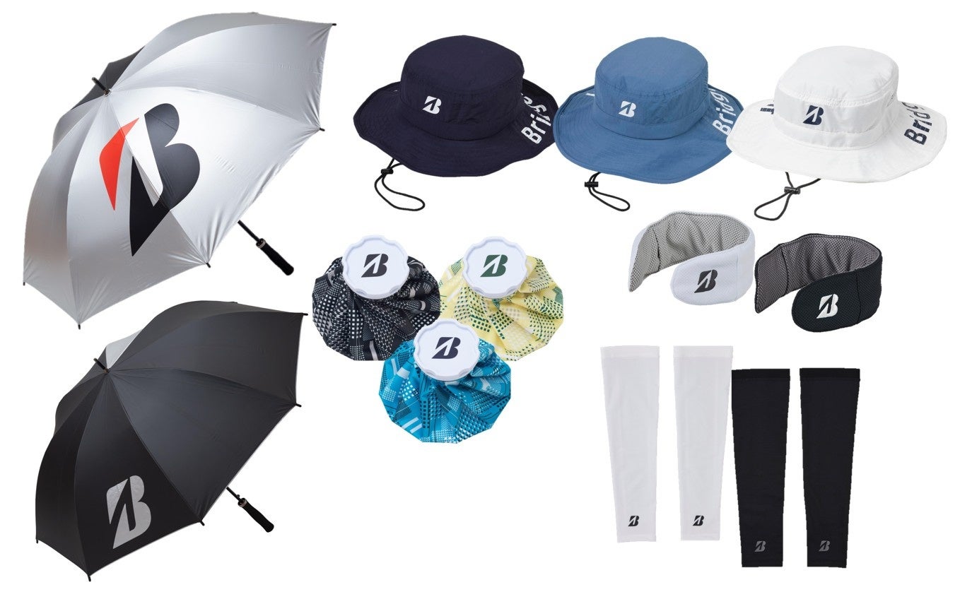 ゴルフハット・アクセサリー「盛夏の暑さ対策アイテム」新発売