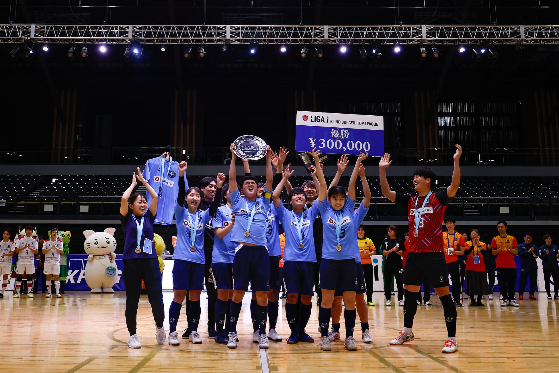 「LIGA.i(リーガアイ) ブラインドサッカートップリーグ2025」にカテゴリースポンサー（表彰・セレモニー）としてメダル、記念品、トロフィーを授与