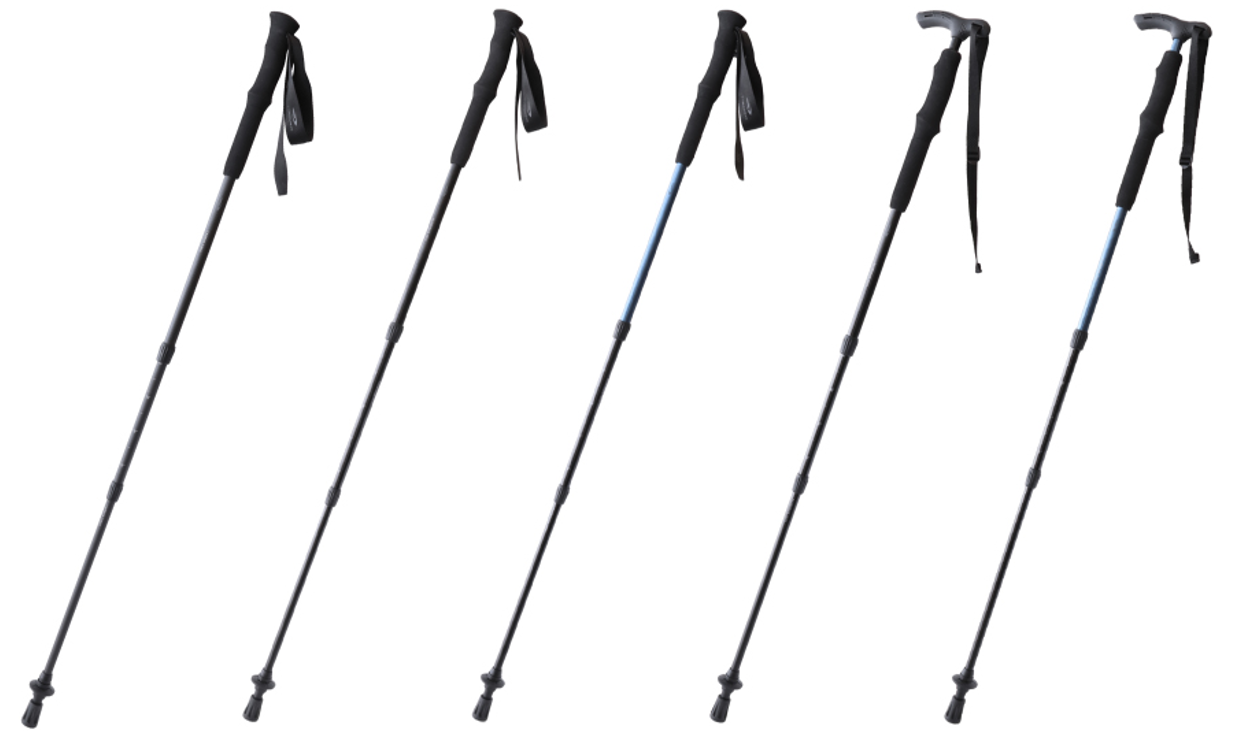 シリーズ累計販売数約8万点「TIGORA トレッキングポール」からわずか150gスマホ並みの軽さを実現したフルカーボンモデルと軽さと丈夫さが魅力の高剛性な超々ジュラルミンモデルが登場