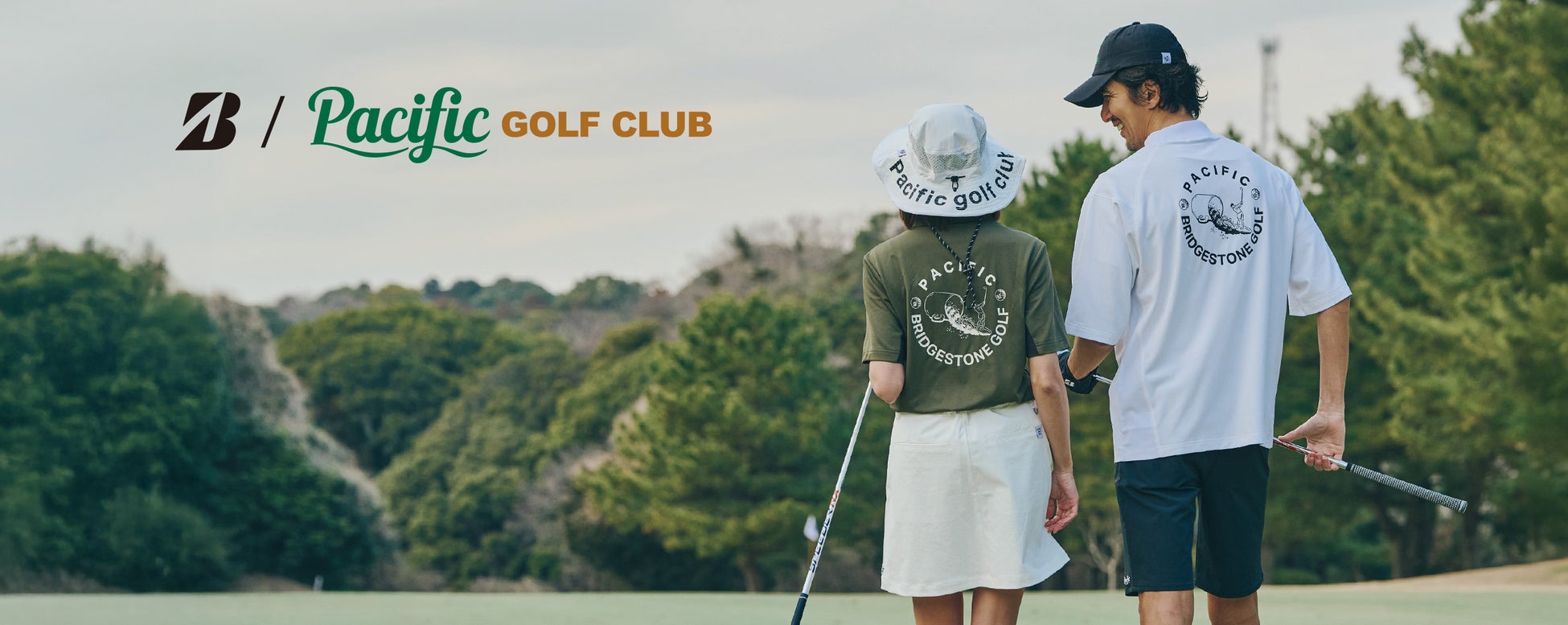 ゴルフアパレル「BRIDGESTONE GOLF」×「Pacific GOLF CLUB」新発売