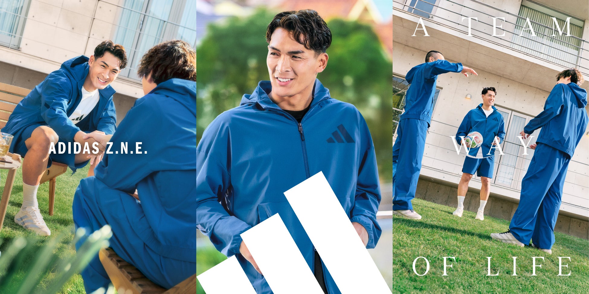 「アディダス Z.N.E.」SS26　春夏を快適に過ごせる新機能素材を使用した最新スポーツウェアコレクション 3月5日（木）発売