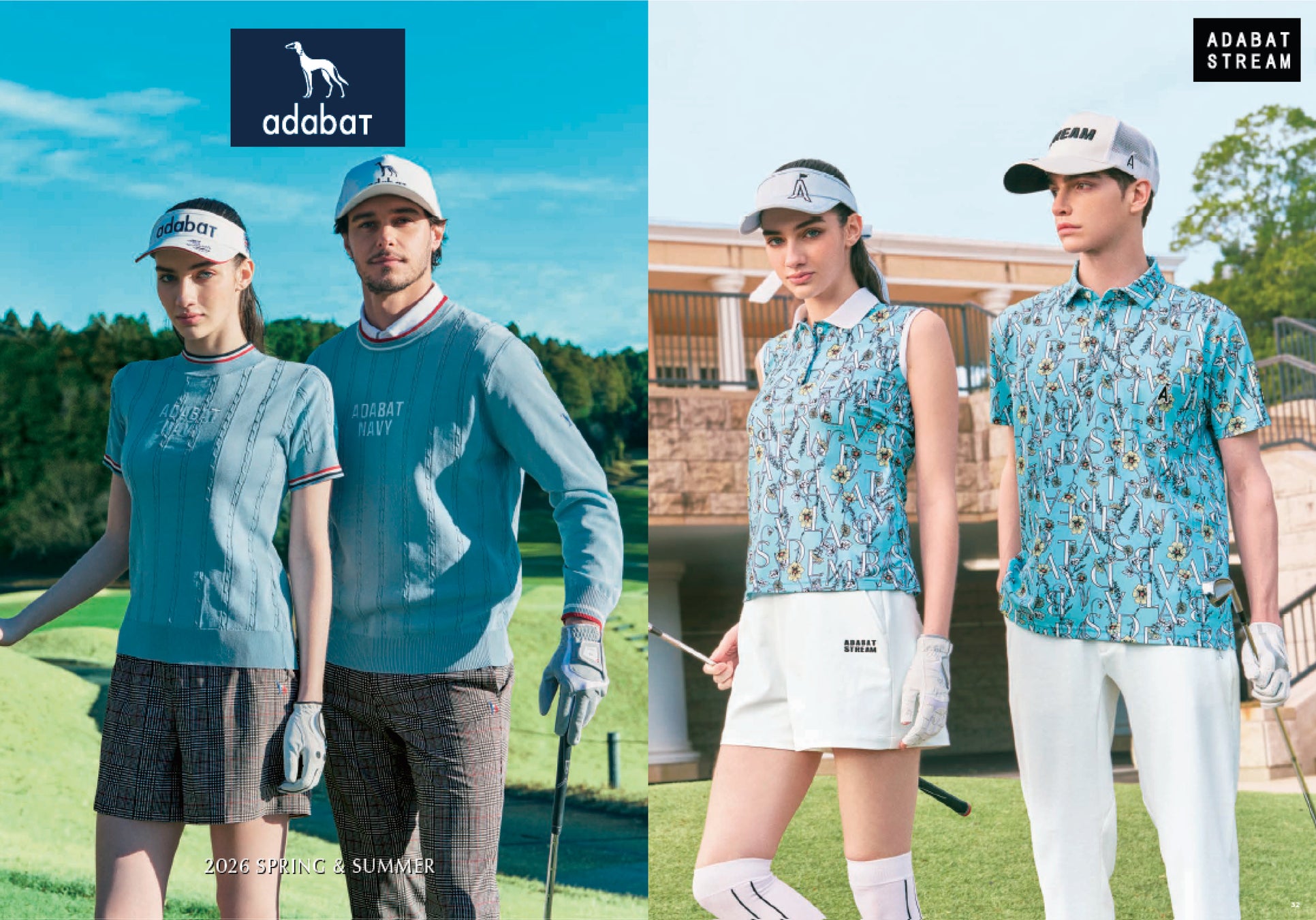 【adabat】【ADABAT STREAM】3月5日（木）公開！スコットランドの風と都会の自然が織りなす、2026 Spring & Summer LOOK BOOK