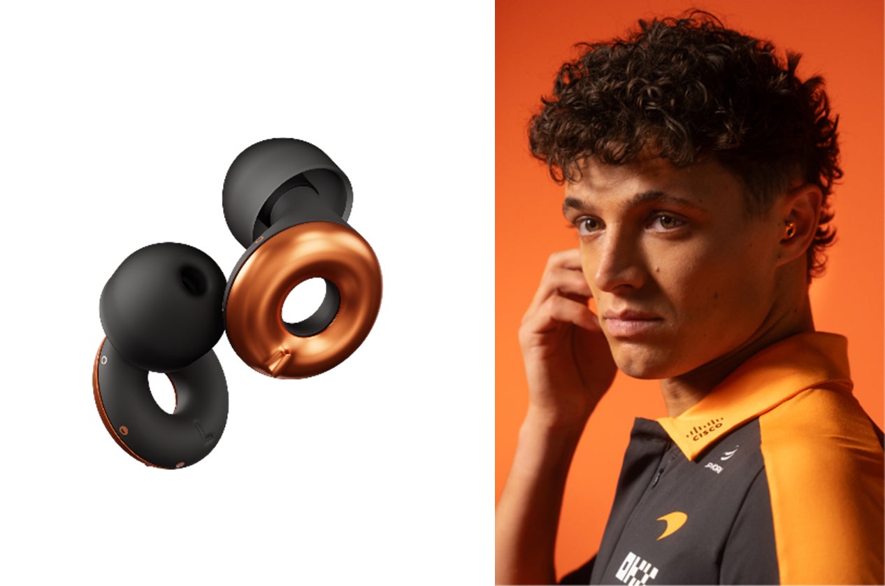 イヤーウェアブランドLoop、F1通算1000戦達成のマクラーレン・レーシングとの契約を継続