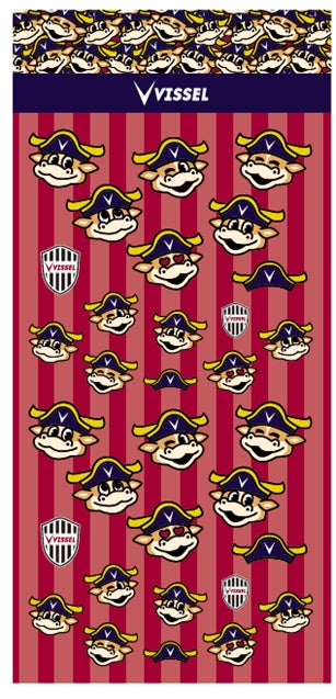 【ヴィッセル神戸】開発期間半年！巷で大人気の「ぷっくりクリアシール(モーヴィ)」発売のお知らせ