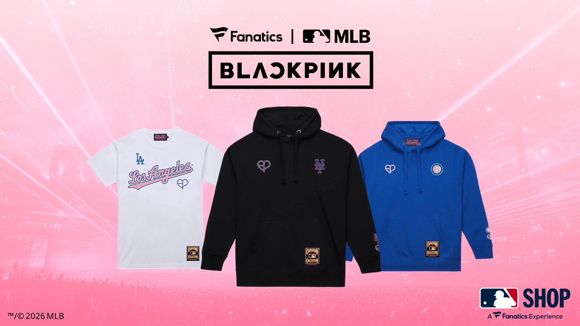 BLACKPINK × MLBコラボレーションアイテムが登場