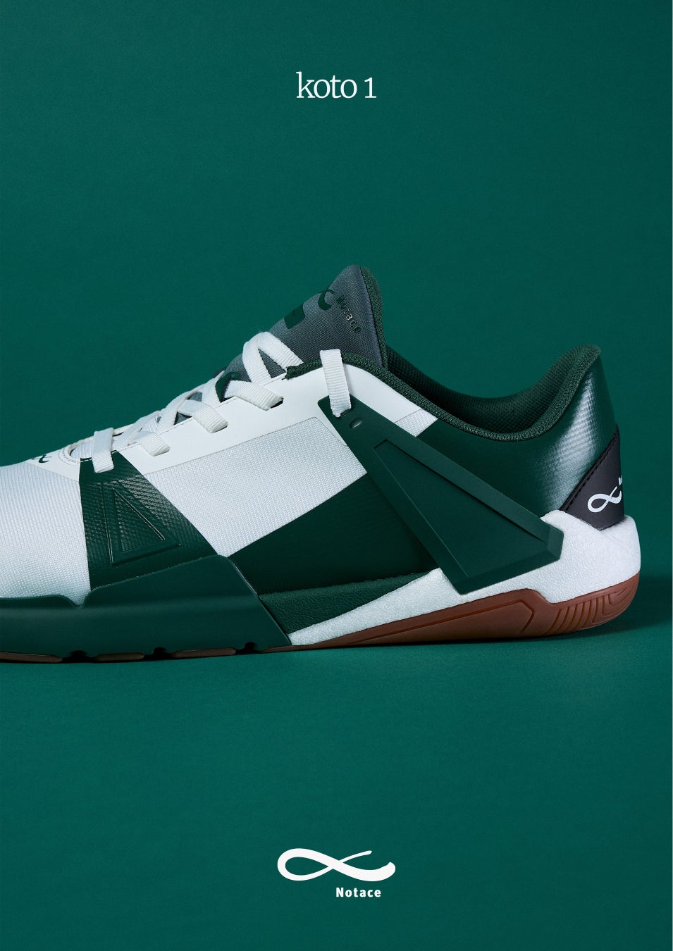 新鋭フットウェアブランド Notace（ノータス）から、初のコートモデル『koto 1』が2026年3月12日（木）に登場。