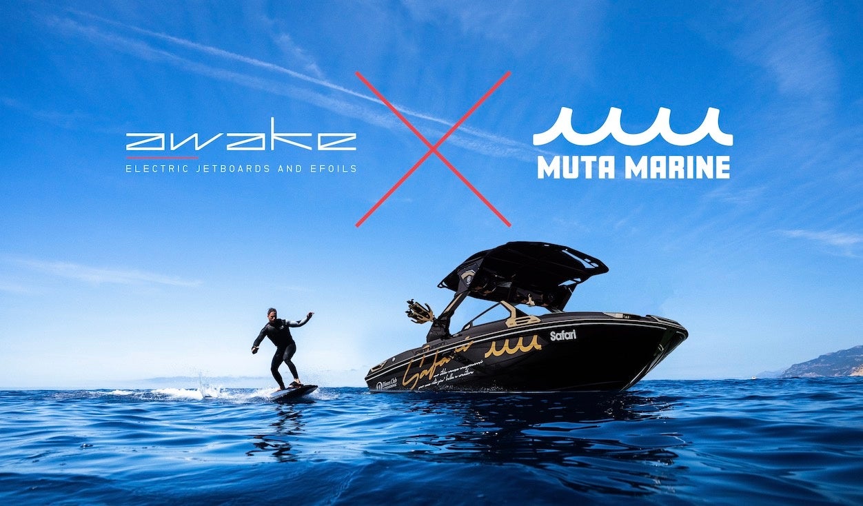 プレミアム電動ジェットボードawake日本初国内限定モデル【awake muta Edition】を発表
