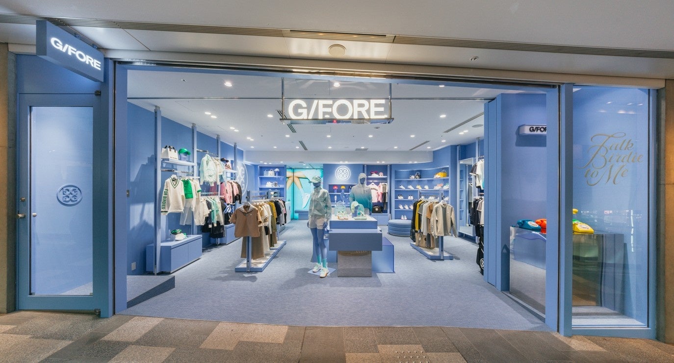 ラグジュアリーゴルフブランド「G/FORE（ジーフォア）」表参道ヒルズに国内4店舗目となる直営店をオープン