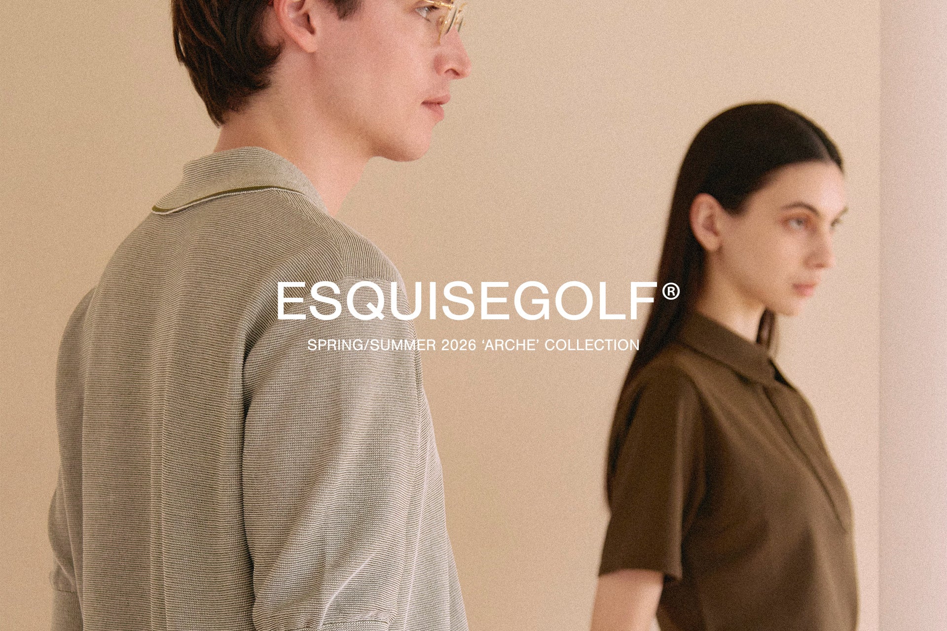 ゴルフウェアブランド「ESUQUISE GOLF（エスキースゴルフ）」が、 2026 SPRING & SUMMER COLLECTIONより、初のメンズラインを発表。