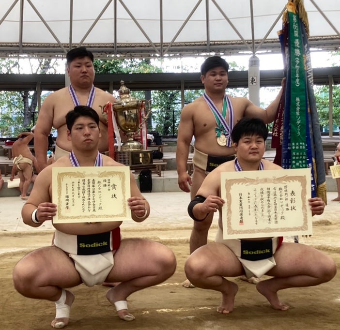 ソディック相撲部が石川県・加賀市・日本相撲連盟より団体、個人で各賞を受賞