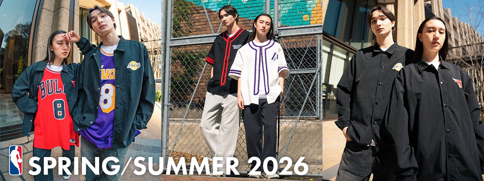 NBA Store Japan限定　NBA SPRING/SUMMER 2026 アパレルコレクションを3月25日より販売開始！