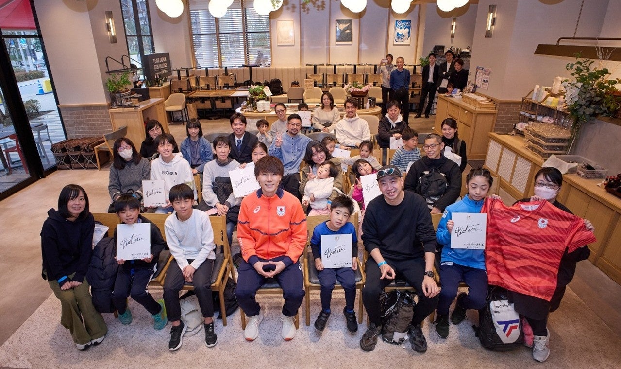 東京湾岸エリアをスポーツの力を活用したまちづくりで活性化『WANGAN ACTIONスポーツアカデミー　森重航選手「勝ち飯®」トークショー』開催