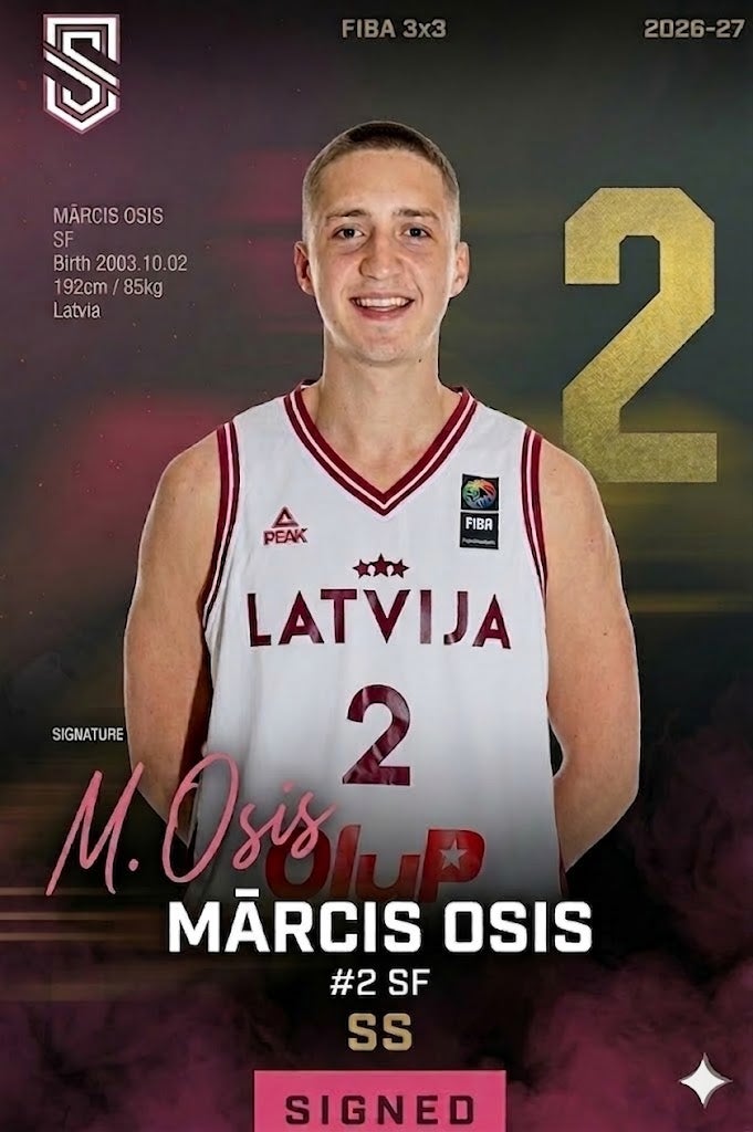 【3×3】SS、世界ランク21位で日本最高へ上昇