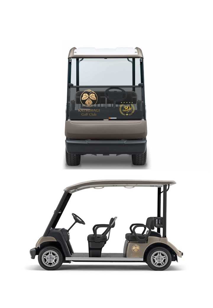 4月2日に開幕する「ヤマハレディースオープン葛城２０２6」にて、“葛城ゴルフ俱楽部 50周年記念ラッピングカート”展示決定！