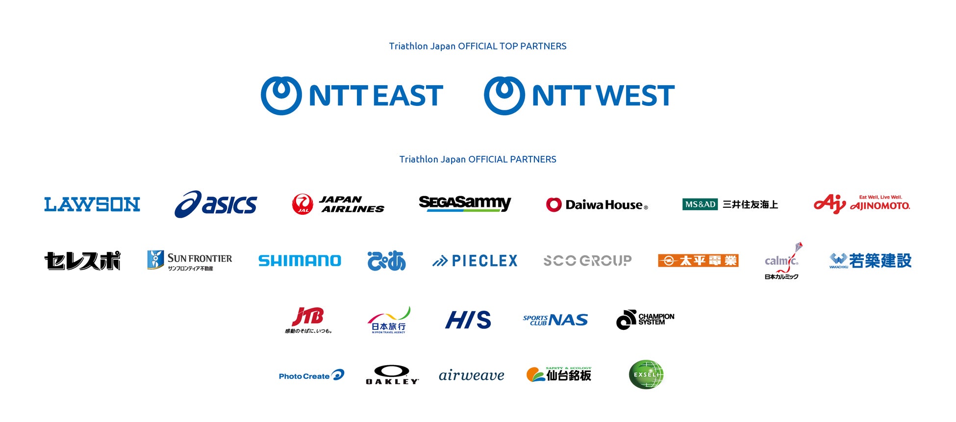 2026年度トライアスロンジャパン オフィシャルパートナー・サポーターのご報告