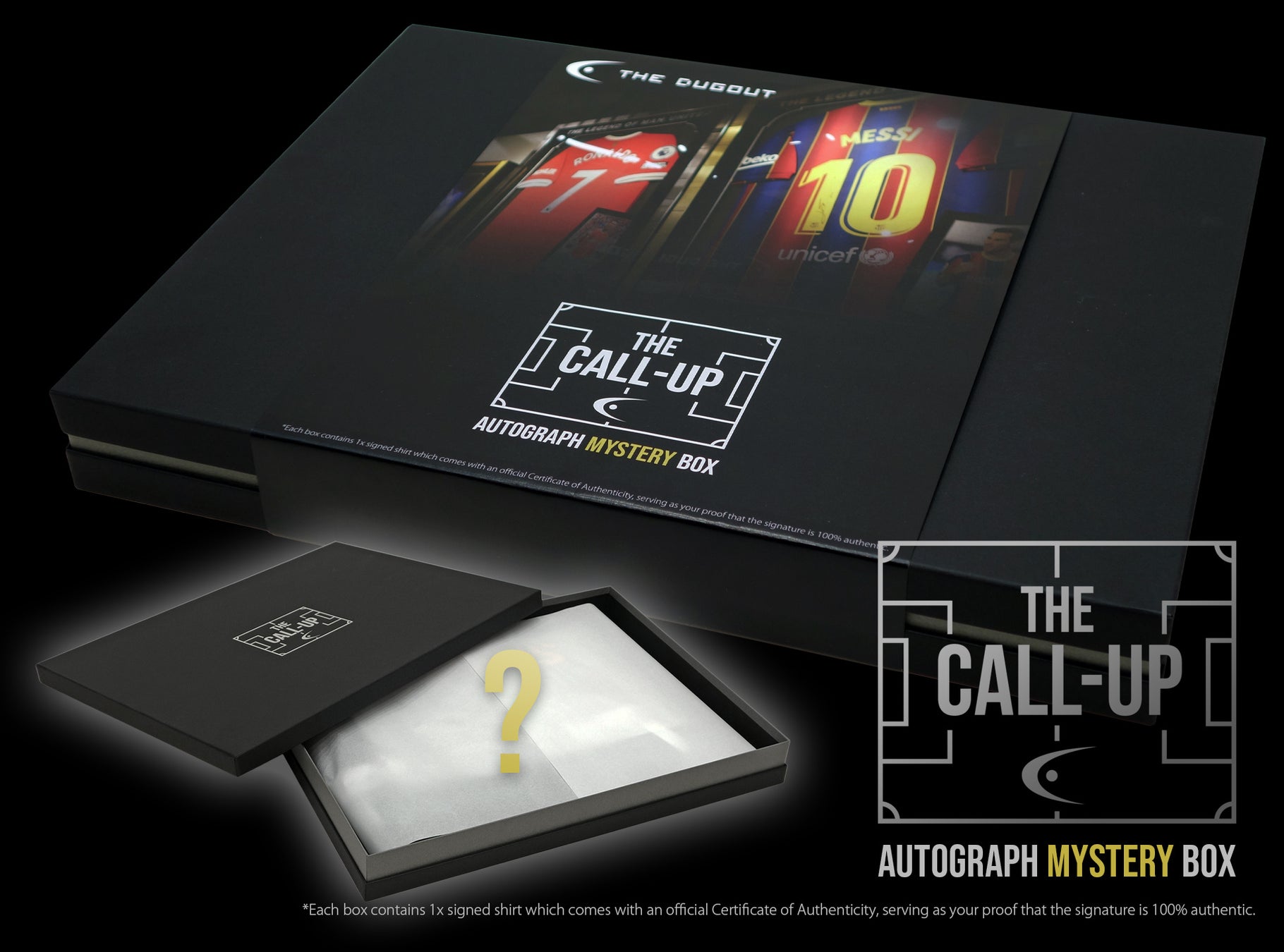 サッカーメモラビリア専門ブランド『THE DUGOUT』から直筆サイン入りユニフォームが封入されたミステリーボックスが登場！