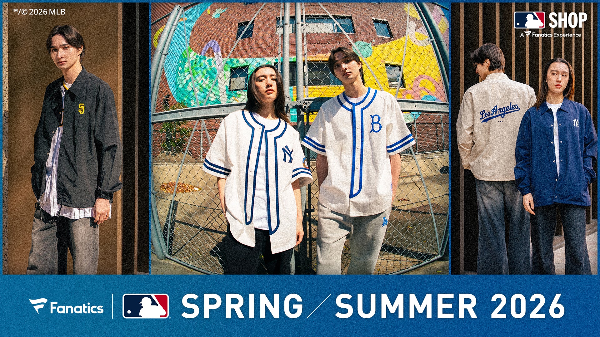 MLB Spring Summer Collection 2026 を4月2日より販売開始