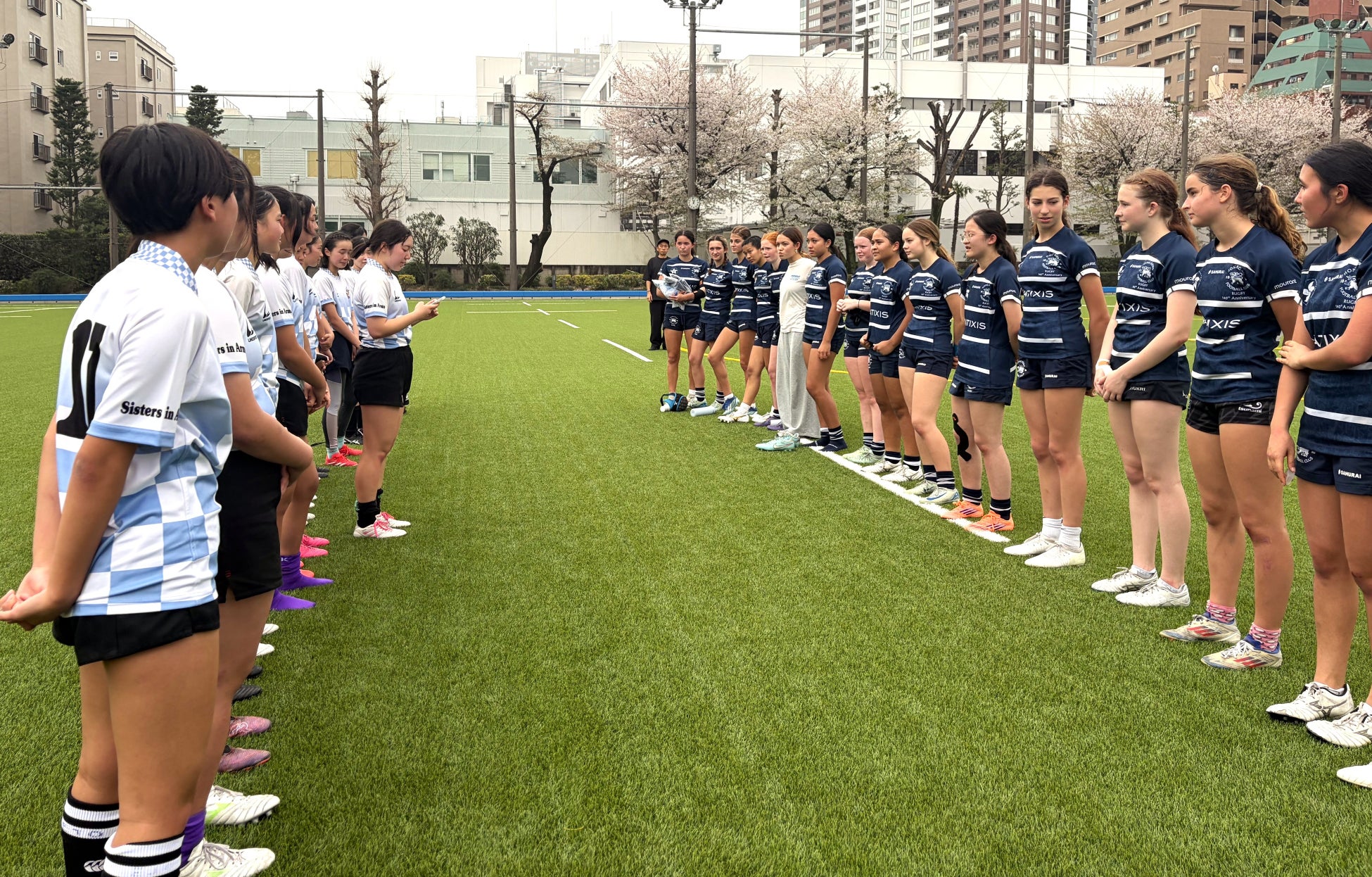 【横河武蔵野アルテミ・スターズラグビーアカデミーU16】国際交流試合 香港フットボールクラブ定期戦を開催