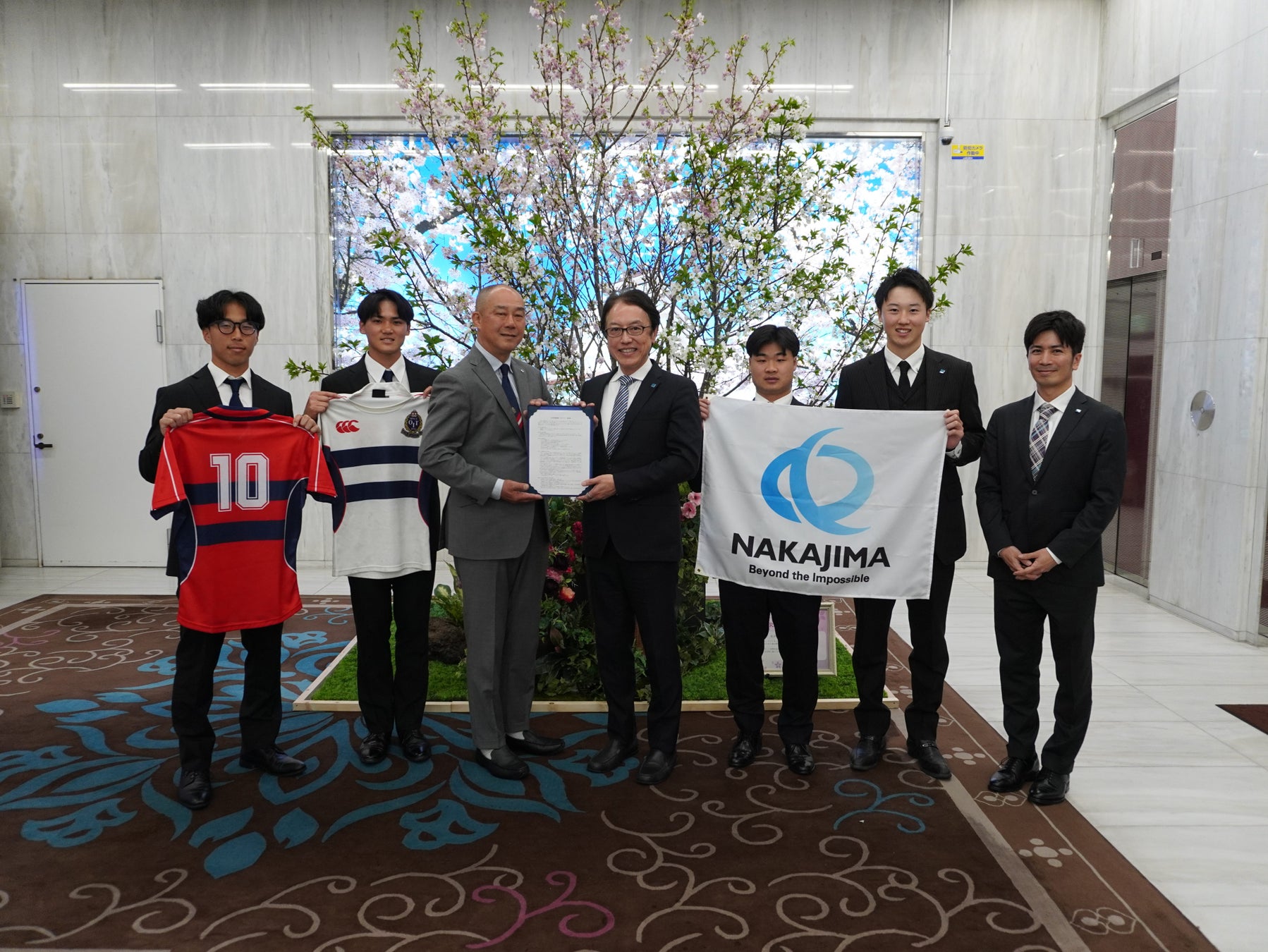 【スポンサー契約締結】中島工業株式会社、大阪工業大学ラグビー部の公式スポンサーに就任