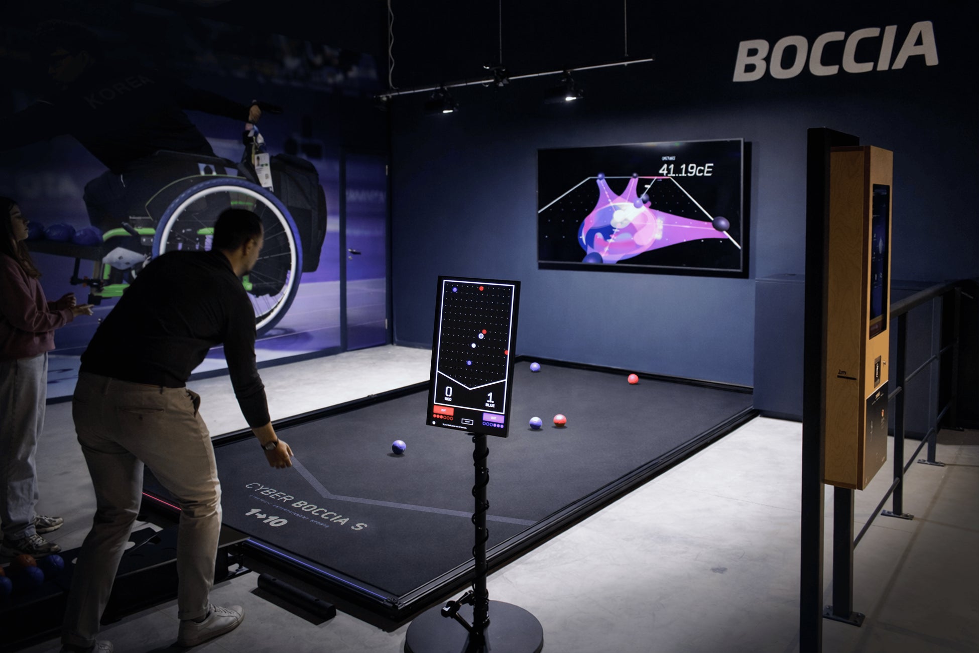 パラスポーツ「ボッチャ」をデジタル化した「CYBER BOCCIA」、ベルギーの体験型スポーツ施設「Sparkx Antwerpen」に常設導入