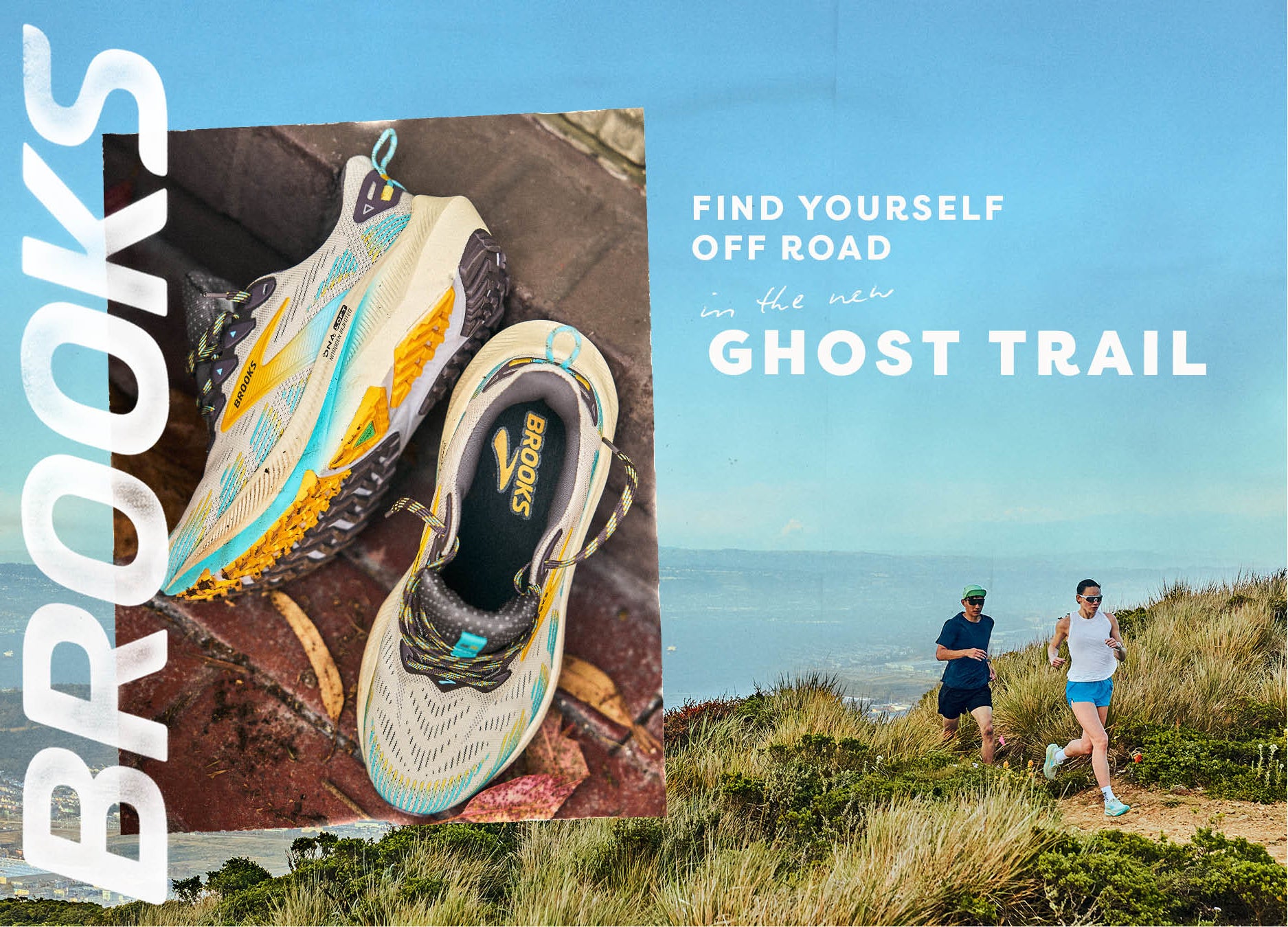 【米国ランニングシューズブランド“BROOKS”】ロードの定番「Ghost」発、トレイル対応の新モデル「GHOST TRAIL」登場！