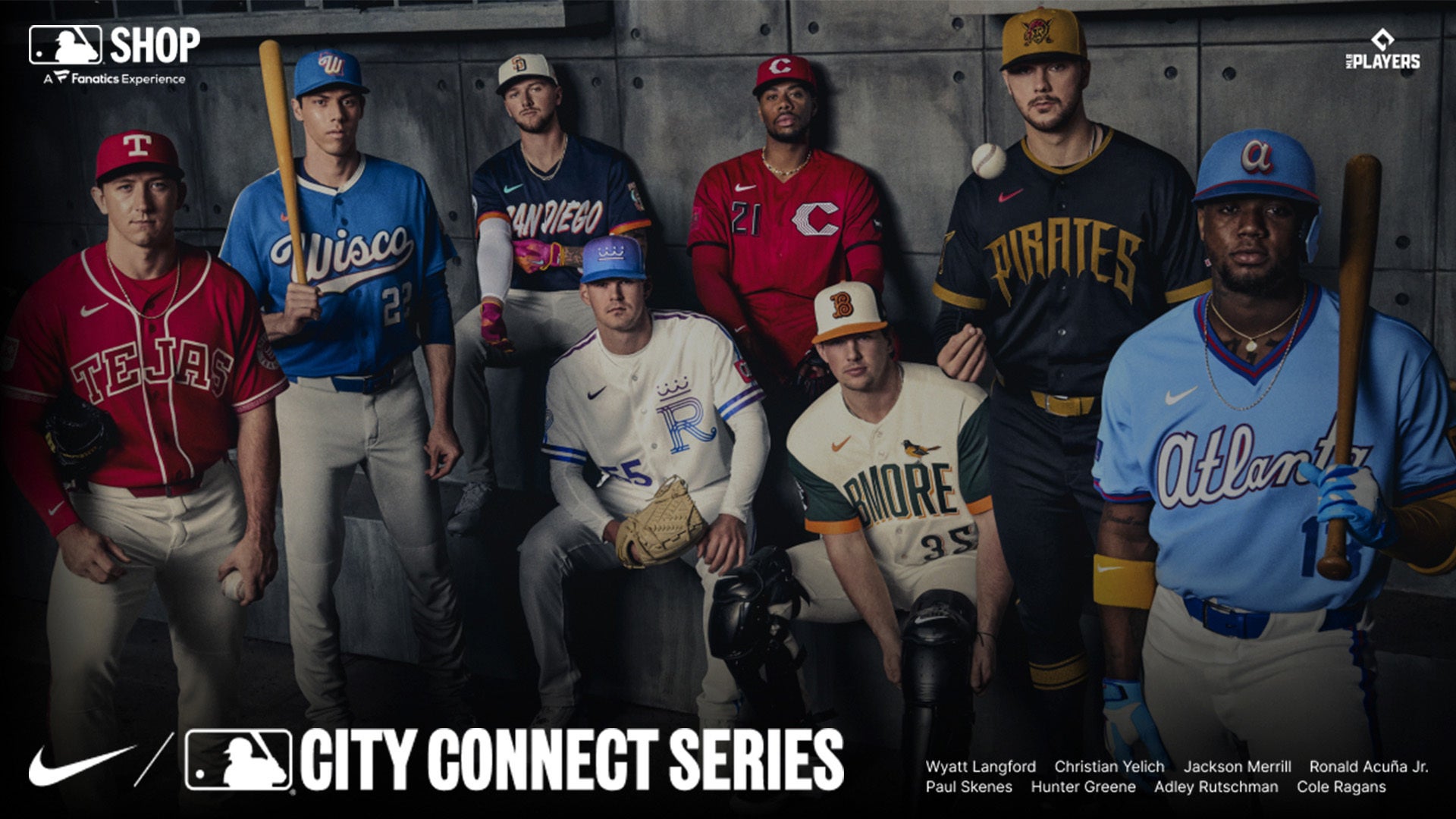 MLB 8球団が新デザインを発表　シティコネクトユニフォームがMLB SHOPにて発売開始