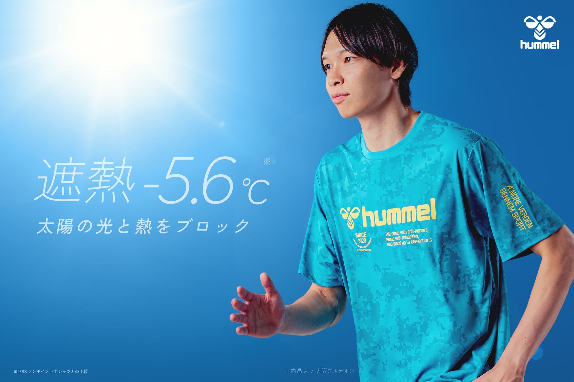 遮熱性能-5.6℃、ヒュンメルから遮熱ウェアが発売