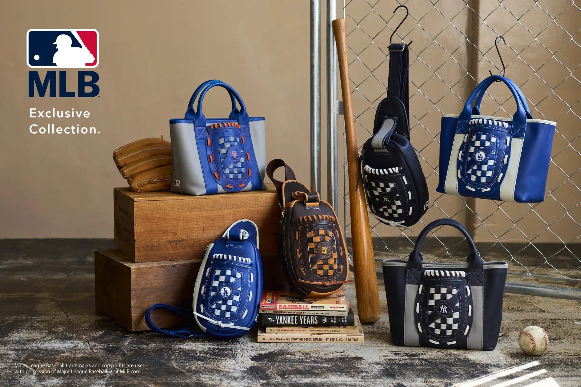 レザーバッグブランド「TRION（トライオン）」より、MLB公式コレクションを発売　― グローブメーカー発の本格レザーバッグを展開 ―