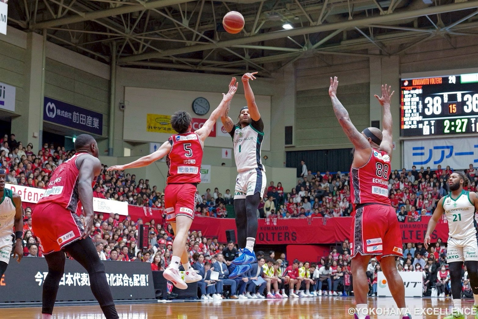 【横浜エクセレンス】熊本ヴォルターズと今シーズン初対戦は「りそなグループ B2 PLAYOFFS 2025-26」への進出順位を争う大一番で大きな連勝！