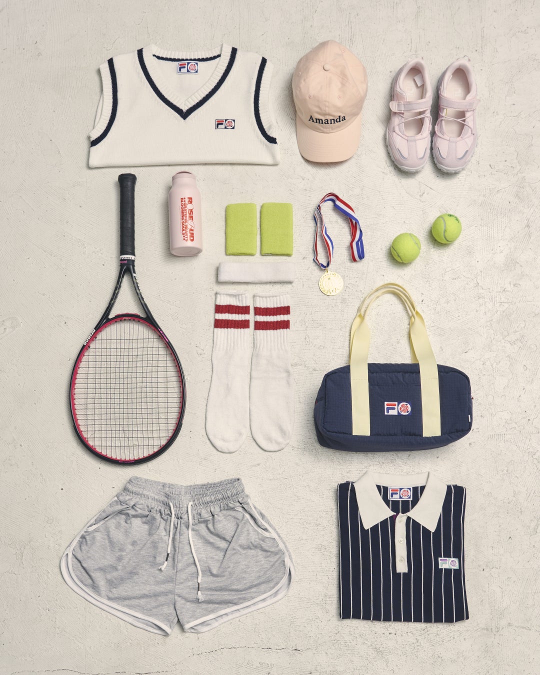 FILA x ROSE BUD 26SS CAPSULE COLLECTION