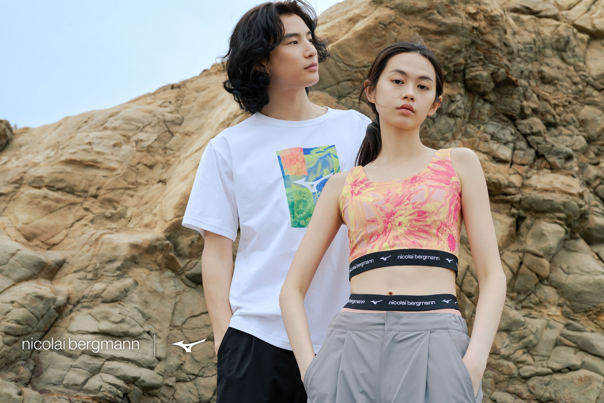 フラワーデザインとスポーツウエアが一つになったコラボレーションアパレル「 Nicolai Bergmann × Mizuno – Bloom, Simply. 」 4/28(火)より発売開始