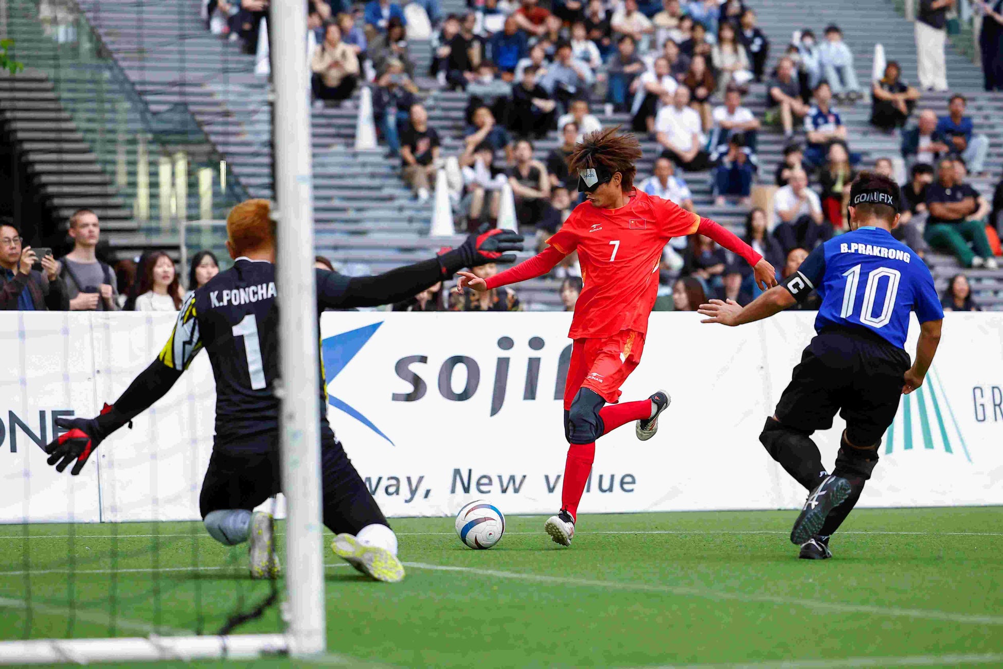 「ダイセル ブラインドサッカーウィーク 2026 in うめきた」「IBSAブラインドサッカー男子アジア選手権 2026 in うめきた」試合結果大会2日目 中国が1勝をあげ、グループ2の1位に