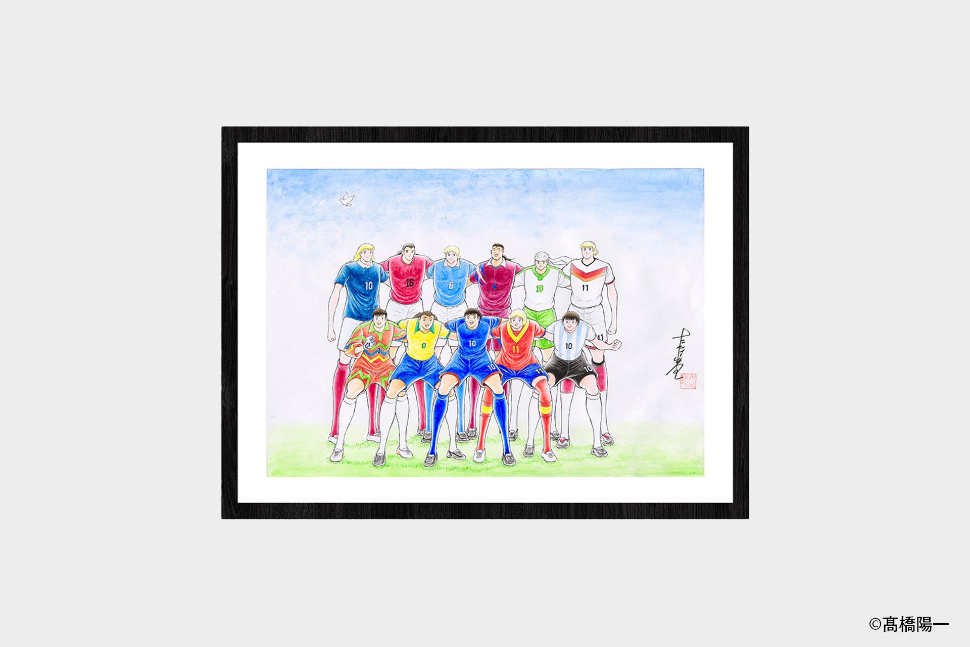 GAAAT、世界巡回型アート展「キャプテン翼 ONE WORLD ONE TEAM Art Exhibition 2026」を6月より世界主要都市で開催