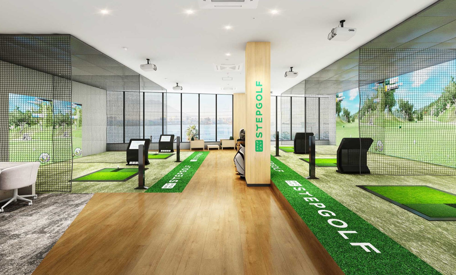 累計会員数・打席数ともに世界最大級のインドアゴルフスクール「STEPGOLF」鹿児島県では初出店となる『ステップゴルフプラス宇宿店』が今夏グランドオープン予定！