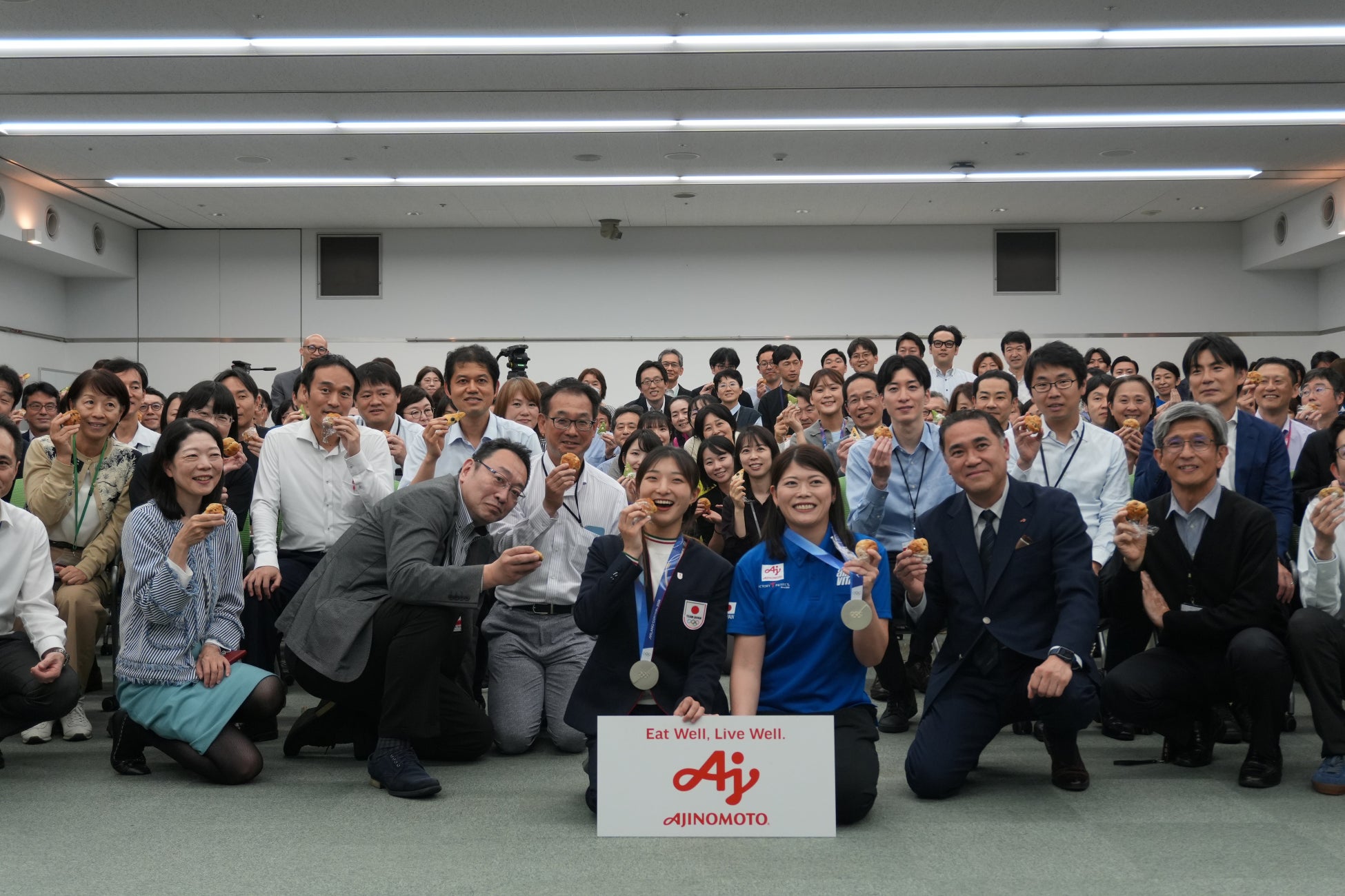 フィギュアスケート 坂本花織さんが味の素㈱を訪問