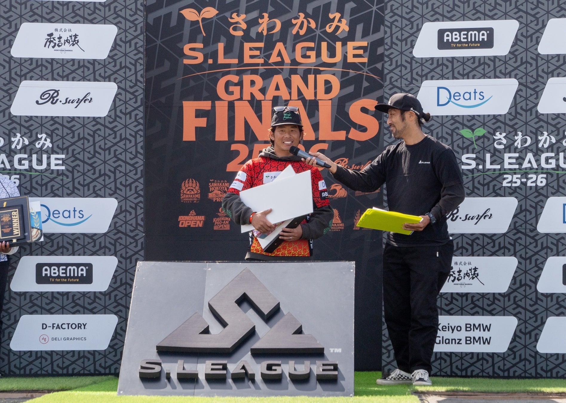 サーフカルチャーの最前線で輝くSTANCEアンバサダー。大原洋人が優勝、中塩佳那がS.LEAGUEグランドチャンピオンへ